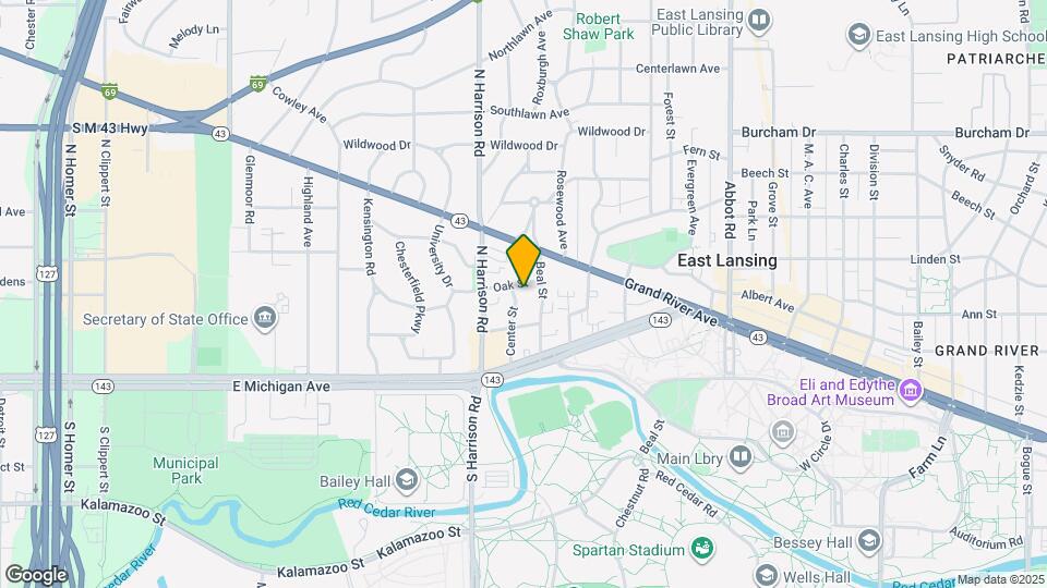 Treehouse West Apartments Mapa y Detalles de la Ubicación