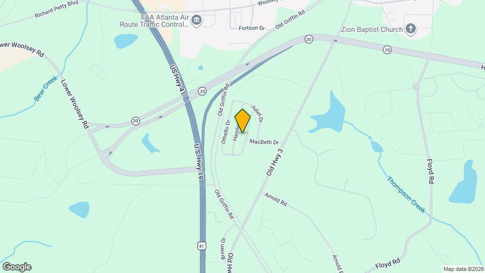 380 Othello Dr Map and Location Details