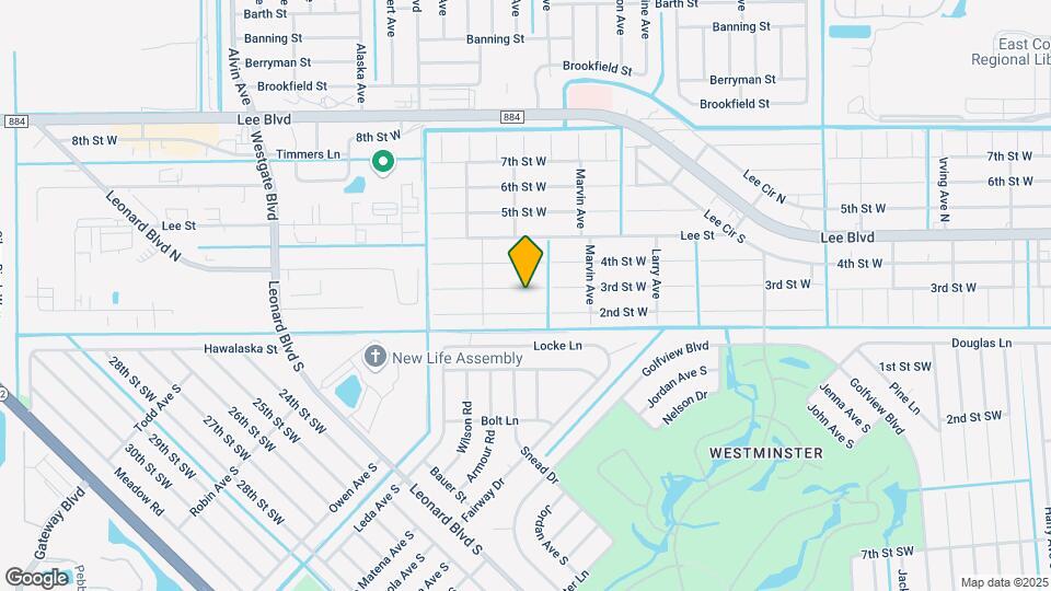 5307 3rd St W Map and Location Details