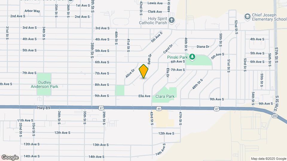 624 Carol Dr Map and Location Details