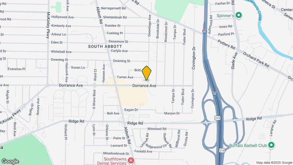 592 Dorrance Ave, Unit Upper Map and Location Details