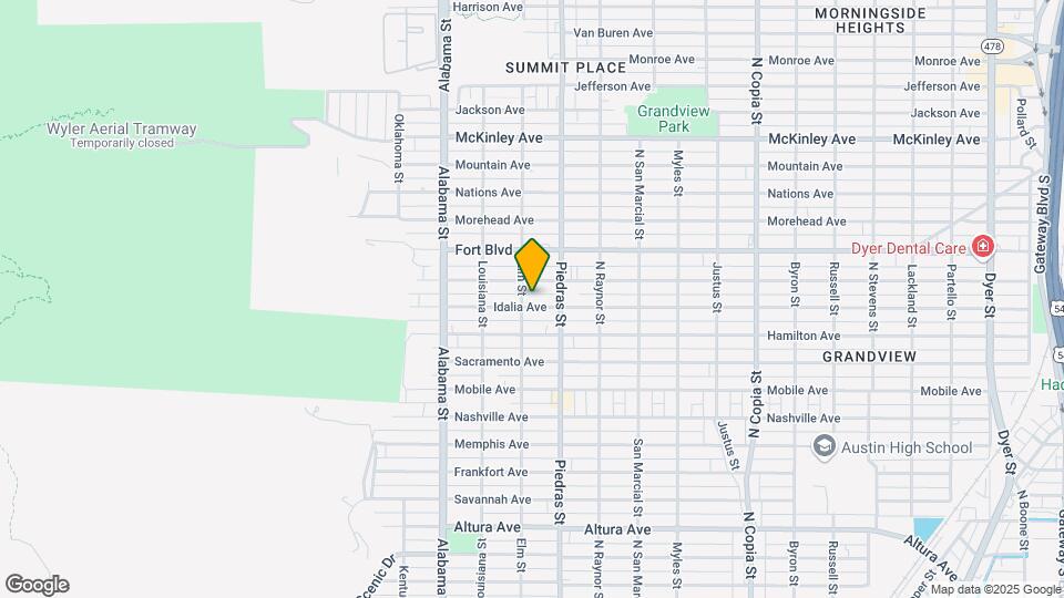 2803 Idalia Ave Map and Location Details