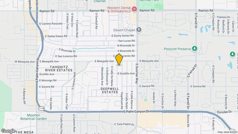 1094 S Paseo De Marcia Mapa y Detalles de la Ubicación