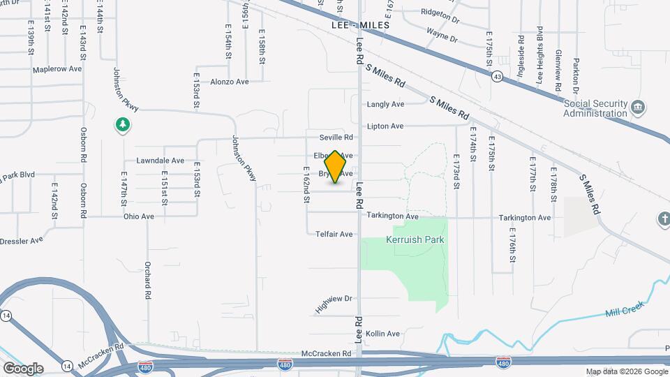 16317 Clearview Ave Map and Location Details