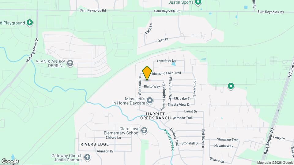 1620 Baxter Springs Dr Mapa y Detalles de la Ubicación