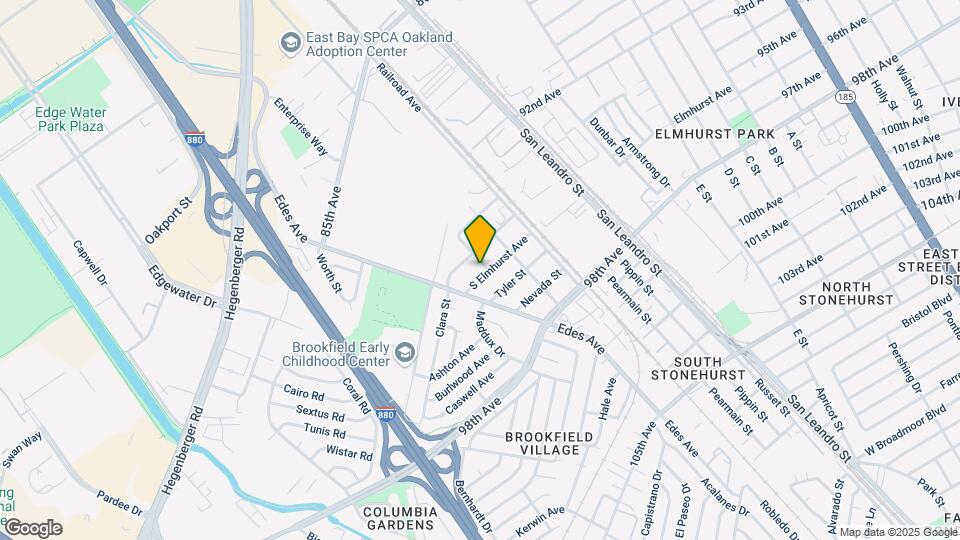 639 S Elmhurst Ave-Unit -639 Map and Location Details