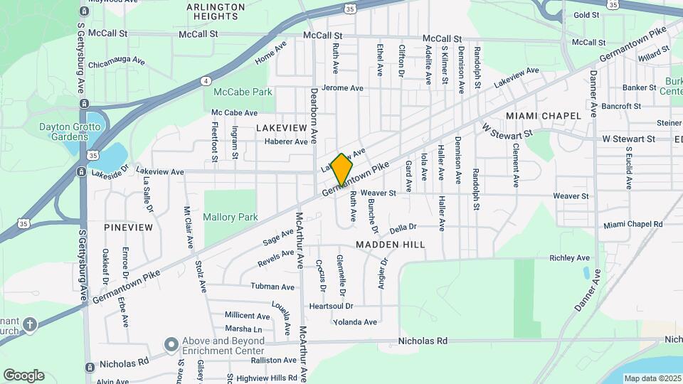 2622 Germantown St Map and Location Details