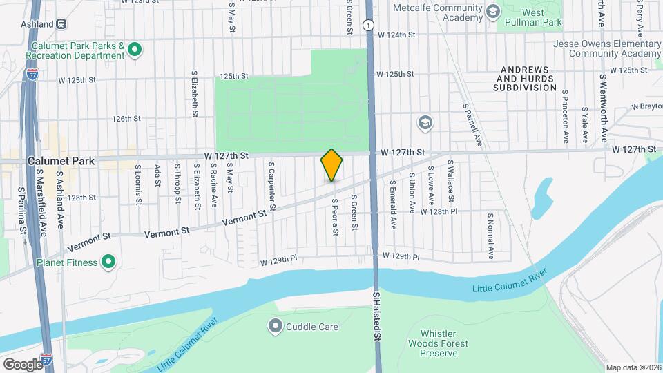 900 W Vermont St Mapa y Detalles de la Ubicación