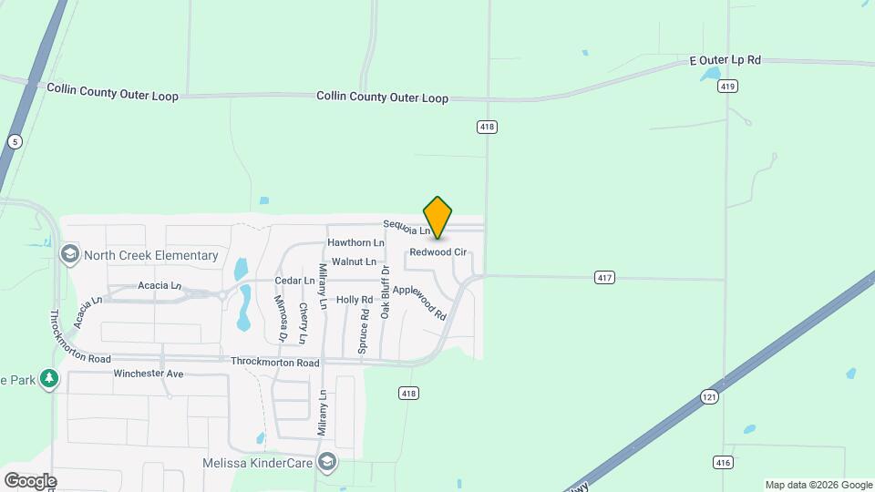 3705 Redwood Cir Map and Location Details