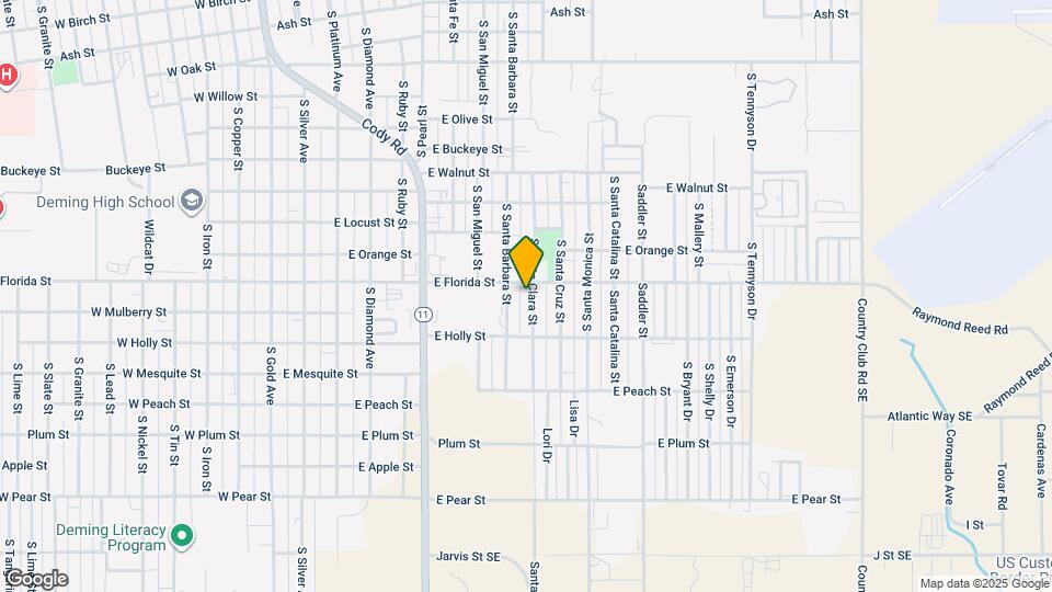 1504 S Santa Clara St Map and Location Details