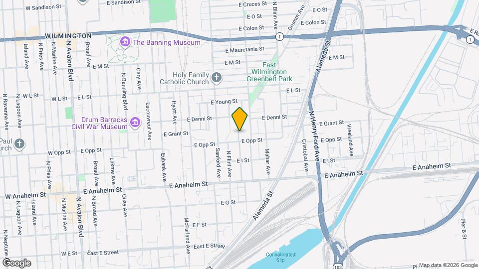 1018 N Pioneer Ave Map and Location Details
