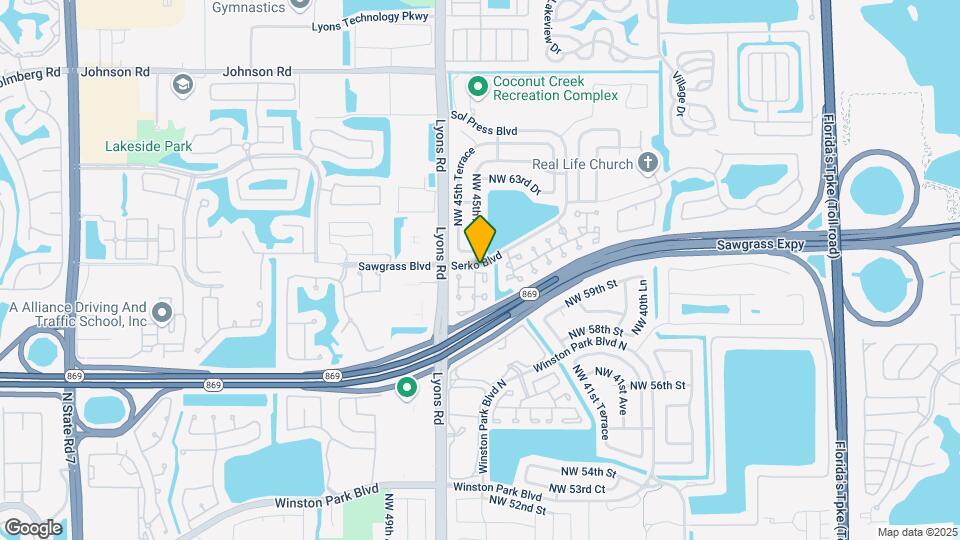 4573 NW 60th St Map and Location Details