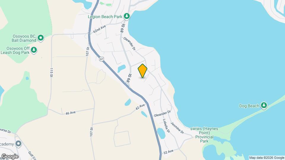 4426 Oleander Dr Map and Location Details