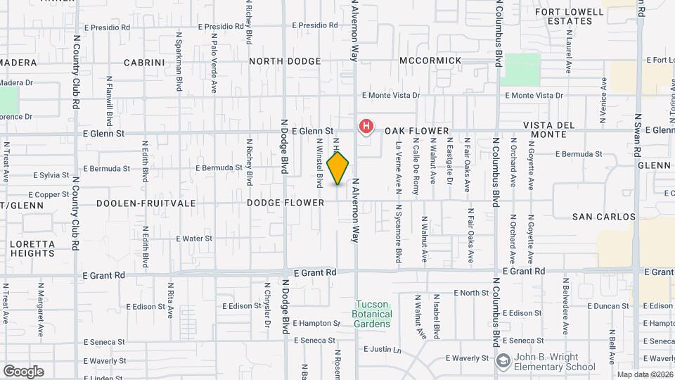 2624 N Haskell Dr Map and Location Details