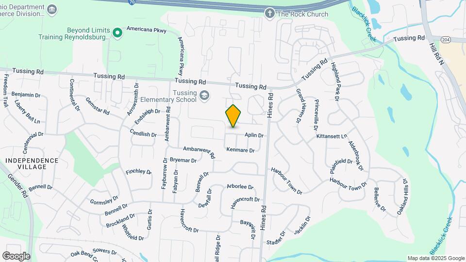 7252 Aplin Dr Map and Location Details