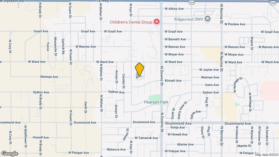 1206 N Erwin St Map and Location Details