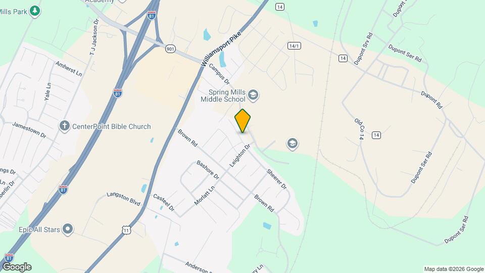 50 Teague Ln Map and Location Details