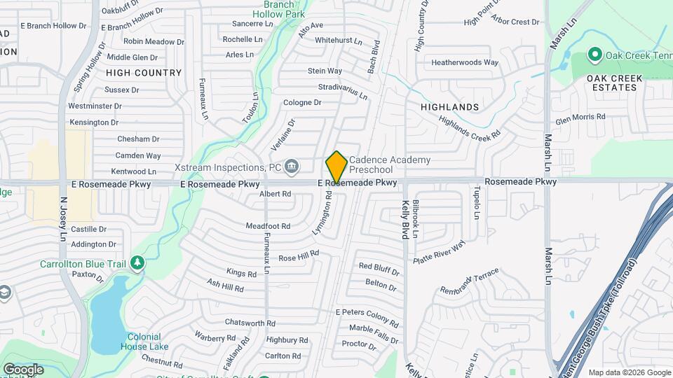 2150 Courtland Cir Map and Location Details