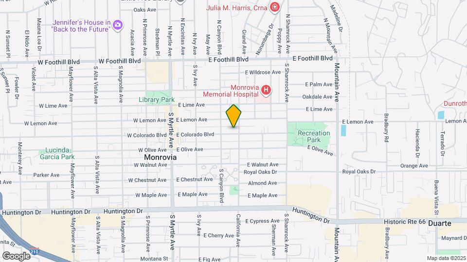 325 E Colorado Blvd Map and Location Details