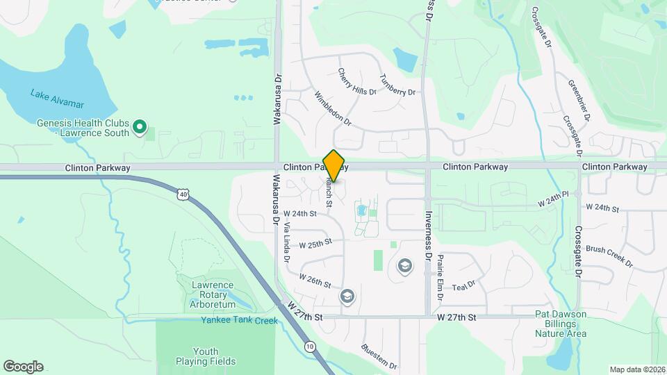 2301 Ranch Way Map and Location Details