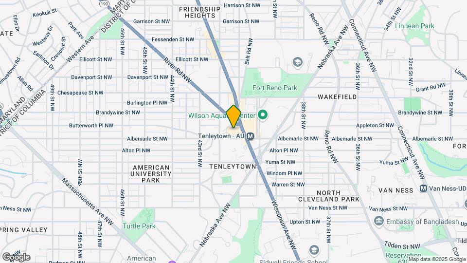 4101 Albemarle St NW #346 Map and Location Details