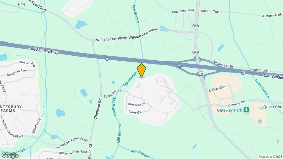 318 Frick Ln Map and Location Details