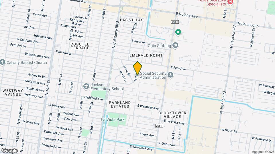 2916 N Cynthia St Map and Location Details