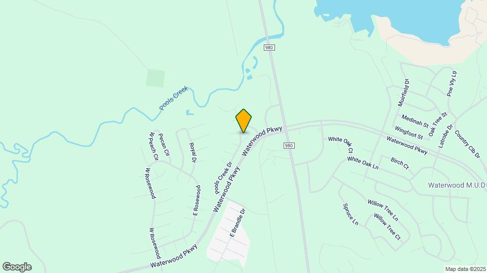 24617 Pools Creek Dr Map and Location Details