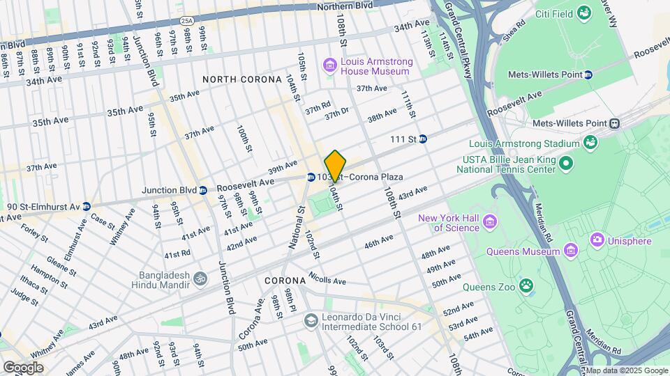 40-13 104th St Map and Location Details