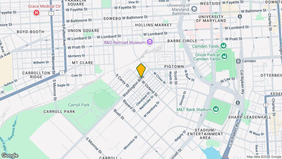 1199 Washington Blvd Map and Location Details