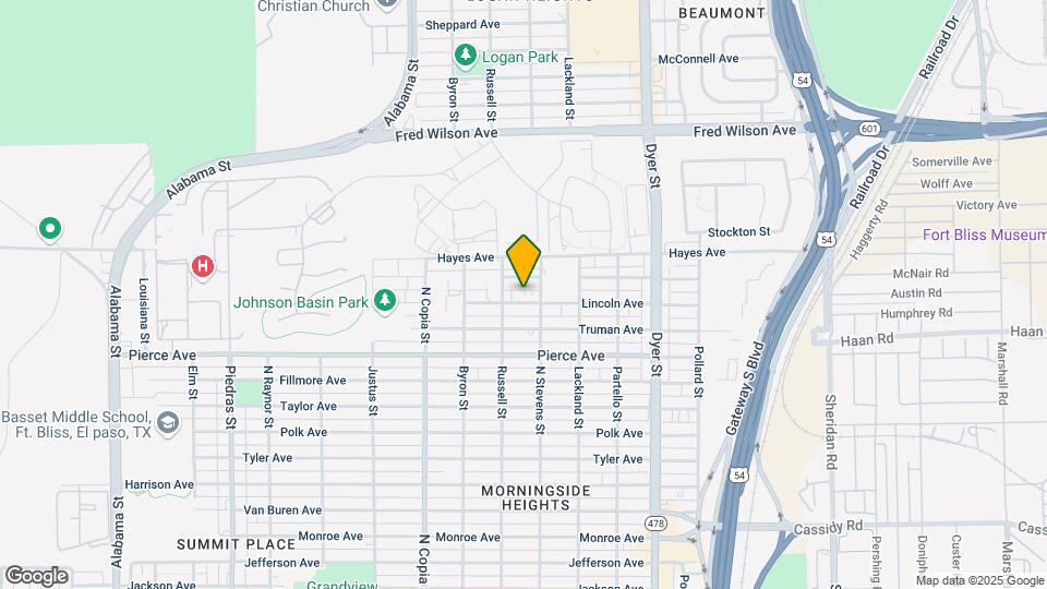 3617 Lincoln Ave Map and Location Details