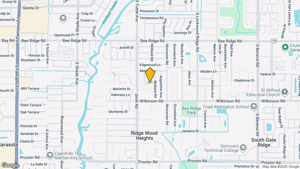 2866 E Rainbow Cir Map and Location Details