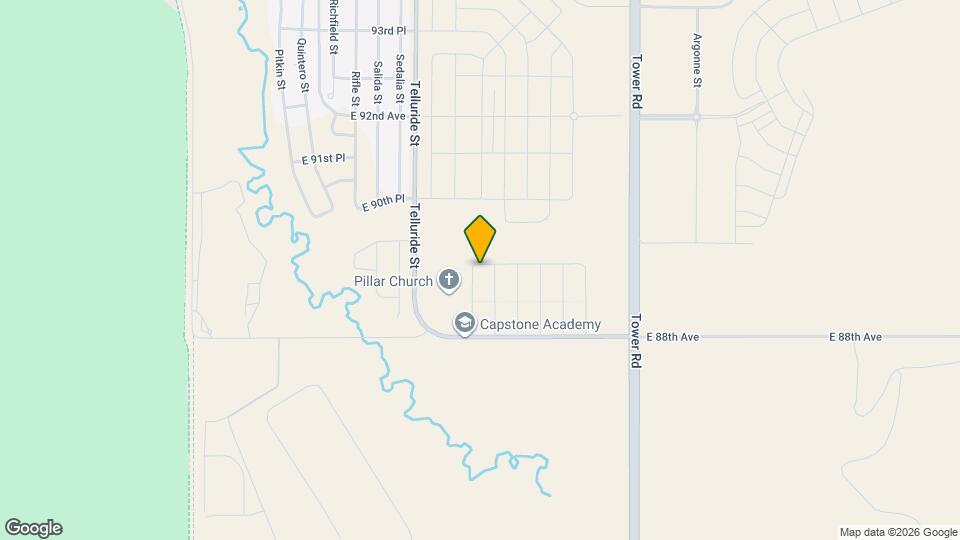 8940 Uravan St Map and Location Details