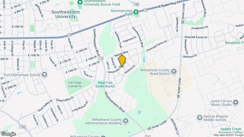 2306 McCombs St Map and Location Details