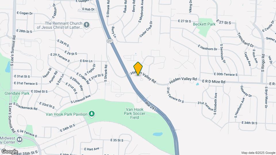 3112 S Cedar Crest Ct Map and Location Details