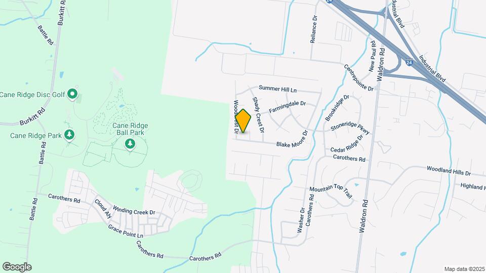 638 Blake Moore Dr Map and Location Details