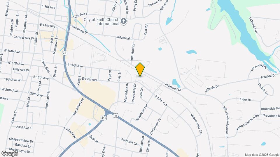 1006 Brooklyn Dr Map and Location Details