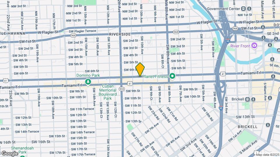 1020 SW 7th St Mapa y Detalles de la Ubicación
