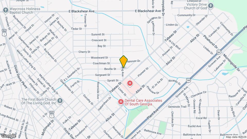 511 Beville St Map and Location Details