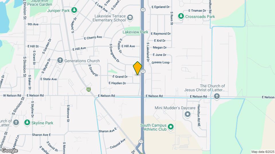 1128 S Clover Dr Map and Location Details