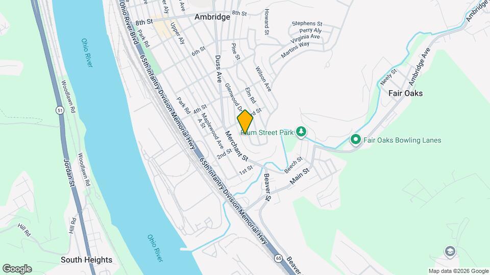 263 Glenwood Dr Mapa y Detalles de la Ubicación