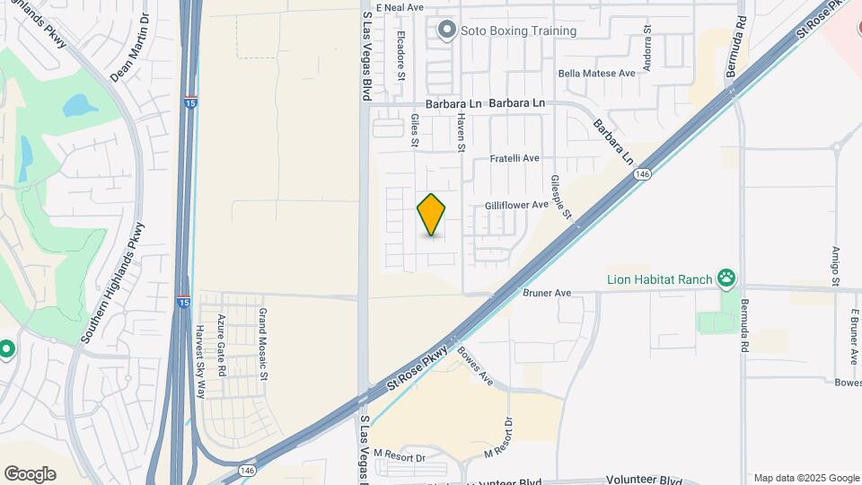 11981 Fairfax Ridge St Map and Location Details