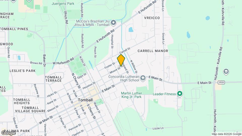 517 Moore St Map and Location Details