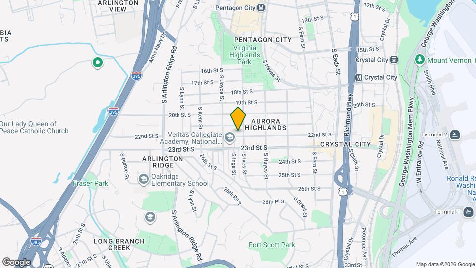 909 22nd St S, Unit 1 Map and Location Details