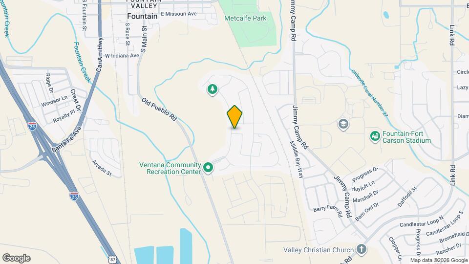 10837 Hidden Pr Pkwy Map and Location Details