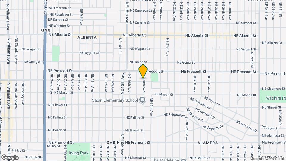 1755 NE Skidmore St, Unit B Mapa y Detalles de la Ubicación