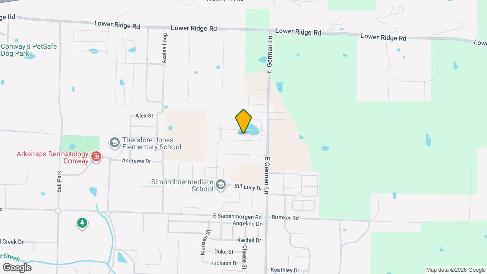 1700 Raden St Map and Location Details