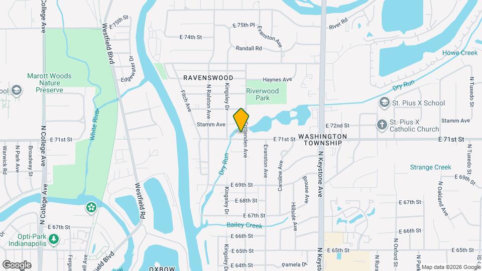 1738 E 71st St Mapa y Detalles de la Ubicación