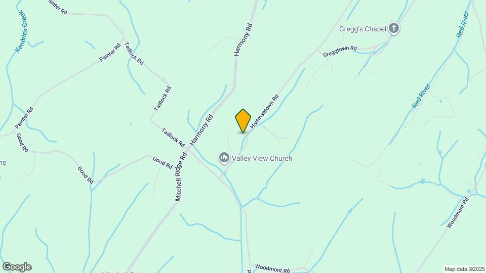 149 Hartmantown Rd Map and Location Details