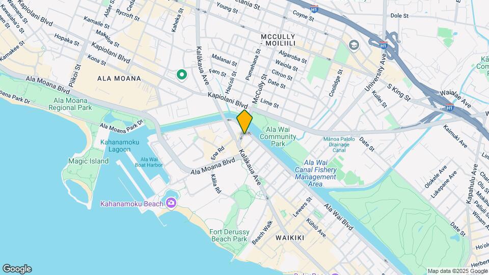 Royal Aloha Condominium Mapa y Detalles de la Ubicación